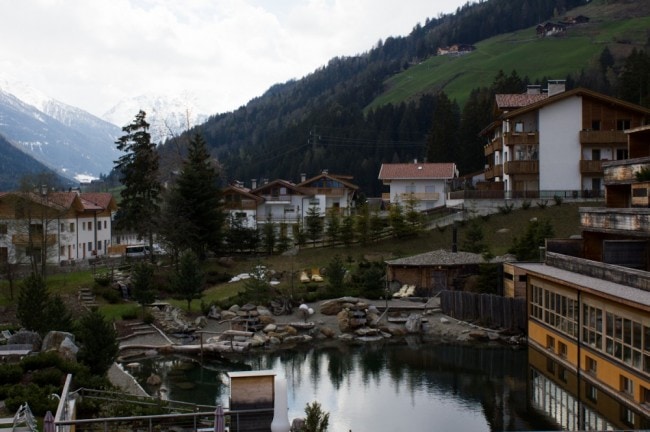 Das Wellnesshotel Arosea. Hier wären wir gerne noch länger geblieben.