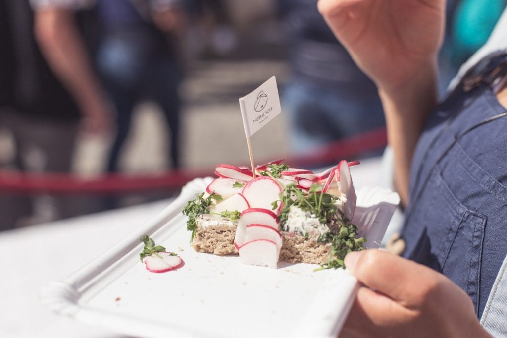 Das letzte Stück Radieschenbrot