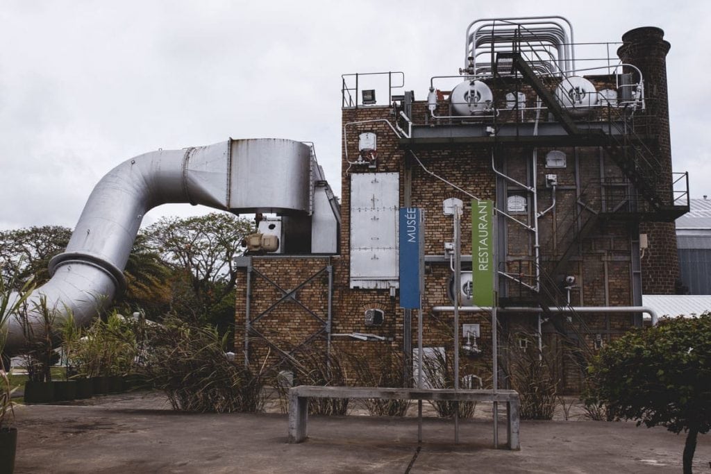 Im L'Aventure du Sucre - dem Zuckermuseum auf Mauritius. 