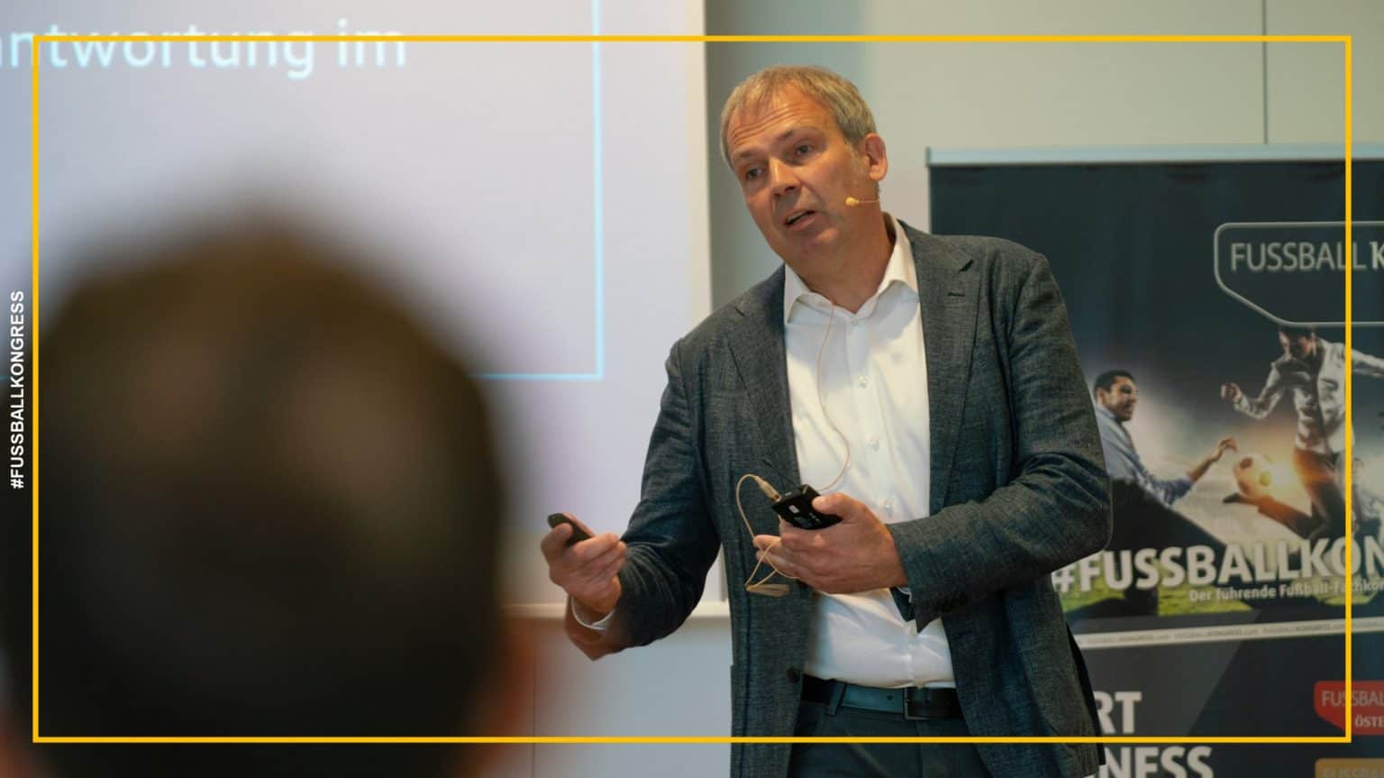 Kongresstag FUSSBALL KONGRESS Deutschland 2021 in Regensburg
