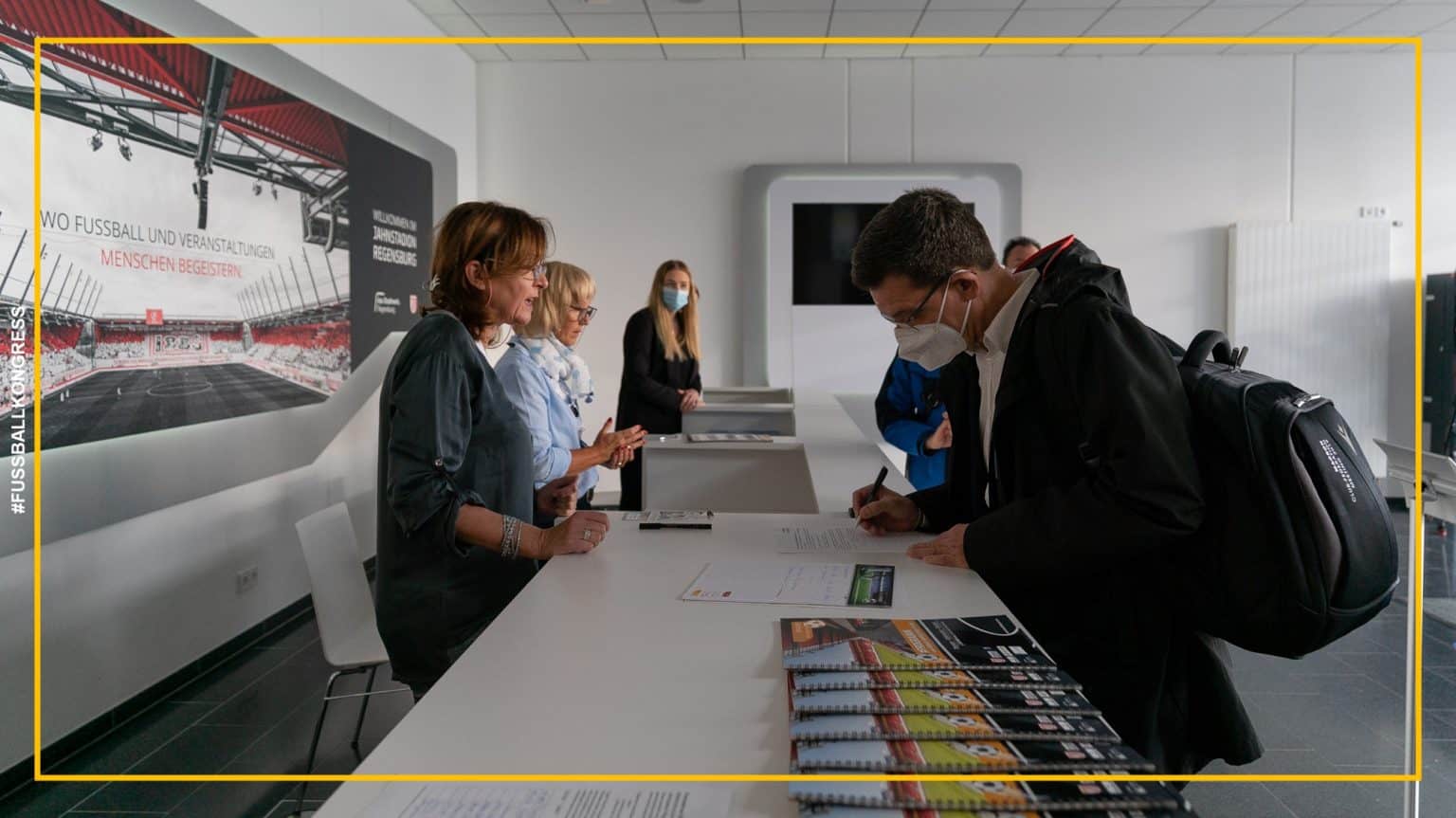 Kongresstag FUSSBALL KONGRESS Deutschland 2021 in Regensburg