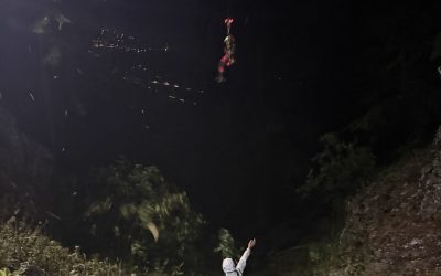 Nächtlicher Einsatz im Steilgelände: Zwei Personen vom Feuchtaberg gerettet