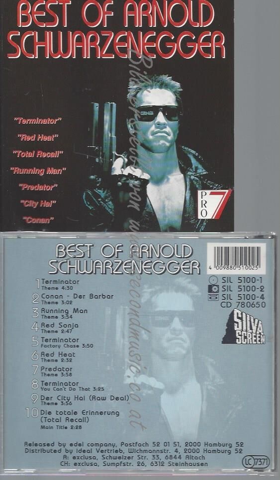 CD--ARNOLD SCHWARZENEGGER--ARNOLD SCHWARZENEGGER VOL.1