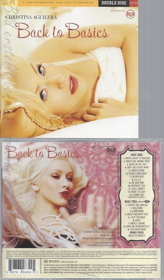 Cdchristina Aguilera — 2cd — Back To Basics Secondmusic