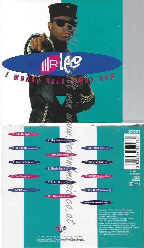 CD--MR. LEE--I WANNA ROCK RIGHT NOW