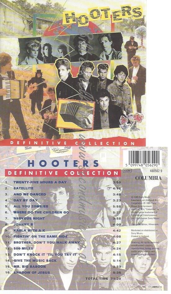 The Hooters Definative Collection Give The Music Back Live Double