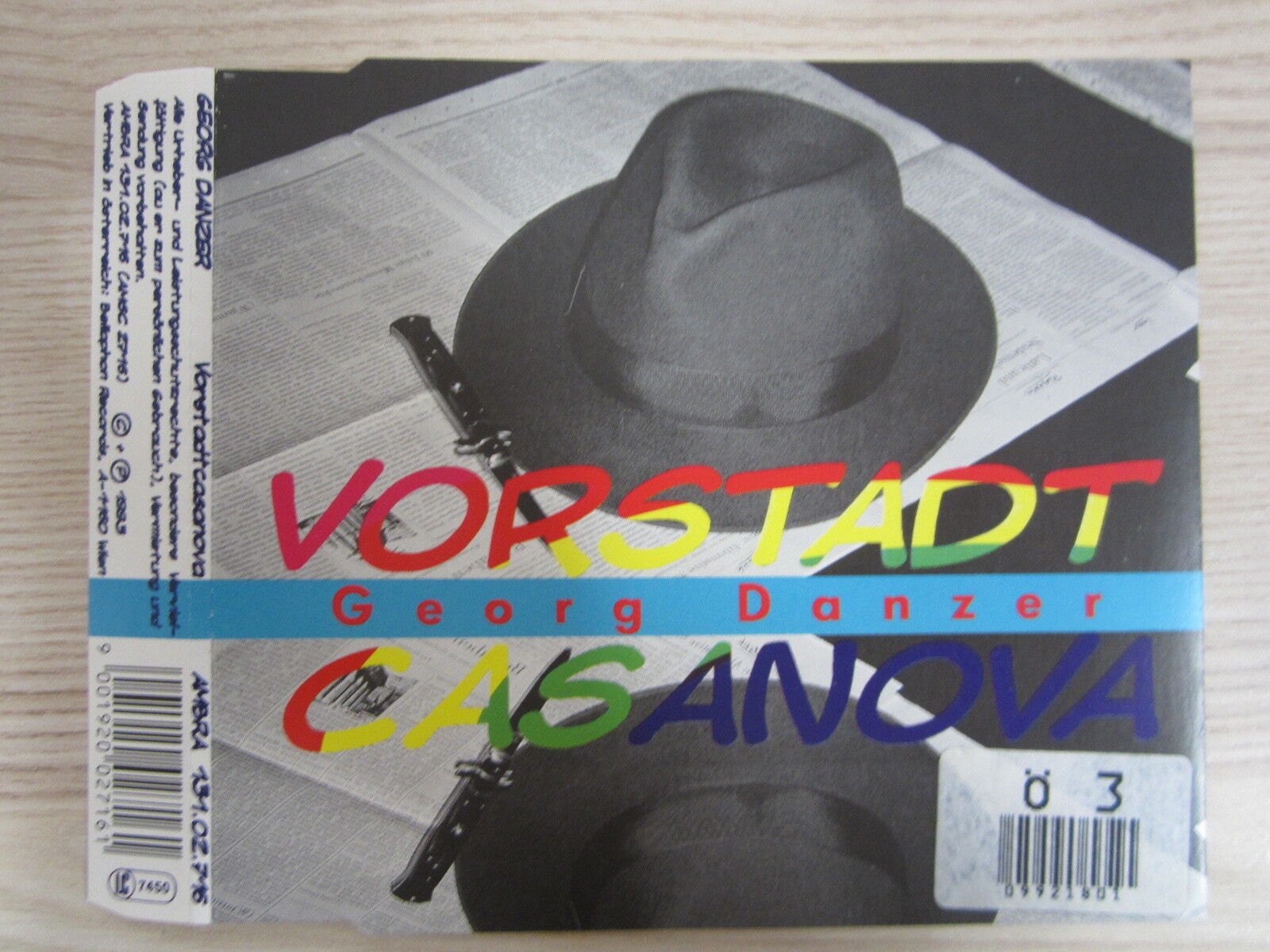 CD / Georg Danzer ?– Vorstadt Casanova / AUSTRIA / RARITÄT /
