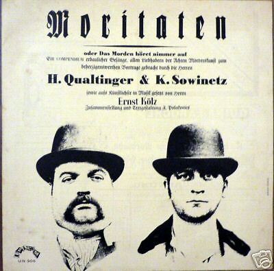 LP / H.Qualtinger & K.Sowinetz / RARITÄT /