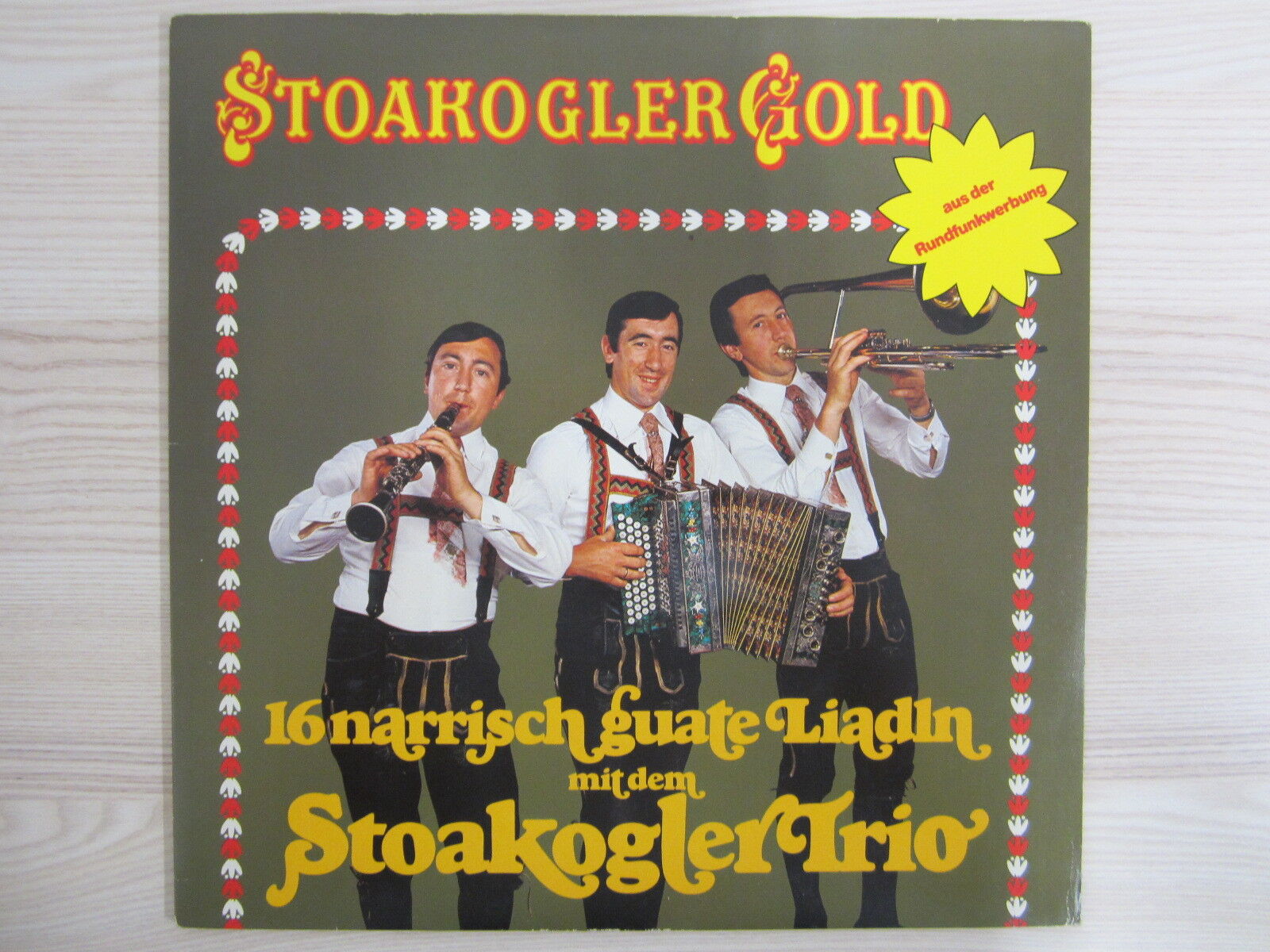 LP / STOAKOGLER TRIO / AUSTRIA / STOAKOGLER GOLD / 1979 / ARIOLA / RAR /