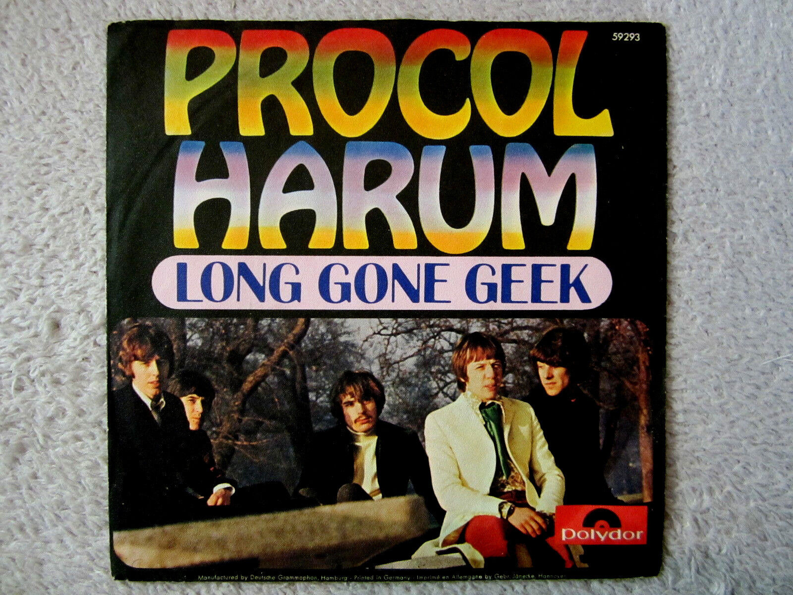 Single / PROCOL HARUM / 1969 / POLYDOR / DE PRESS / RARITÄT /