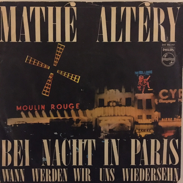 Mathé Altéry Discography