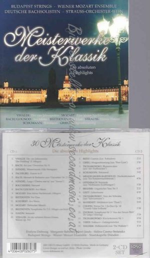 CD--VARIOUS | -- MEISTERWERKE DER KLASSIK