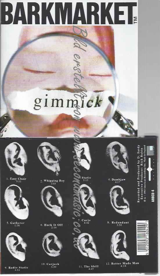 CD–Barkmarket –Gimmick | Secondmusic