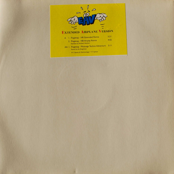 12″, Promo EAV (Erste Allgemeine Verunsicherung) – Flugzeug (Extended Airplane Version)