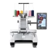 Brother PR680W professionelle Stickmaschine mit 6 Nadeln, Freiarmstickmaschine, Stickmaschine für Gewerbe