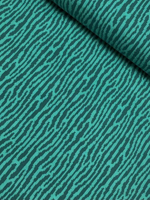 Bio Strick-Jacquard emerald tiger